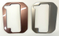 Preview: Hagane silver (left) and Satin silver (right) in direct comparison